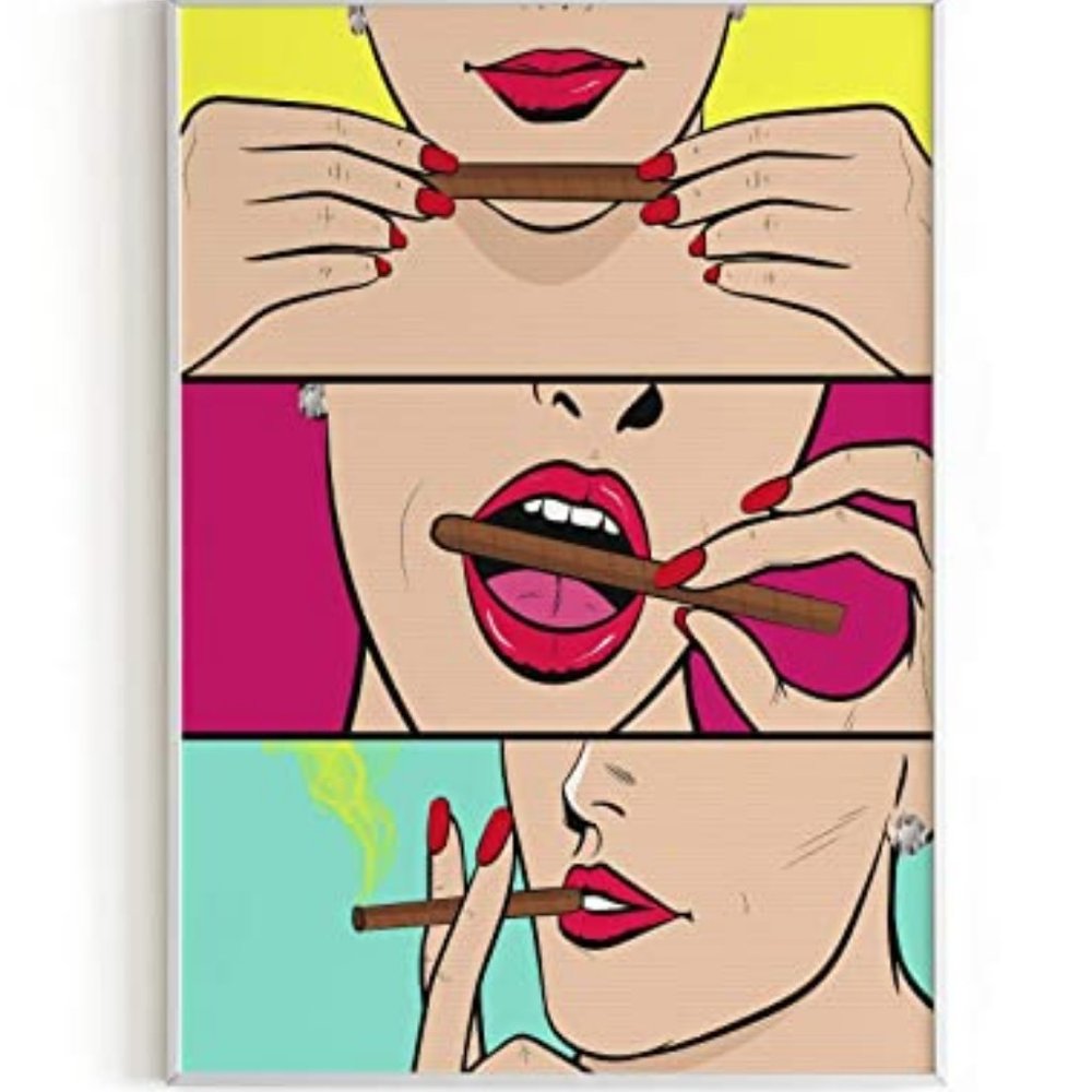 Roll it Up Pop Art Comic Unframed Poster
